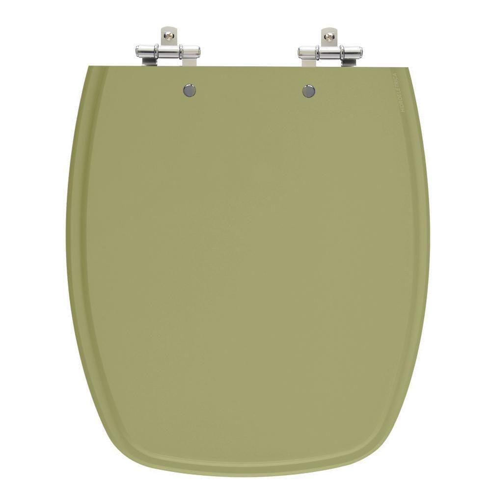 Assento Laqueado Stylus Verde Itapuã Tampa Para Vaso Celite