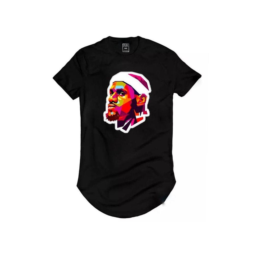 Camiseta Longline King James Cavalier Miami Heatt Basquete 3