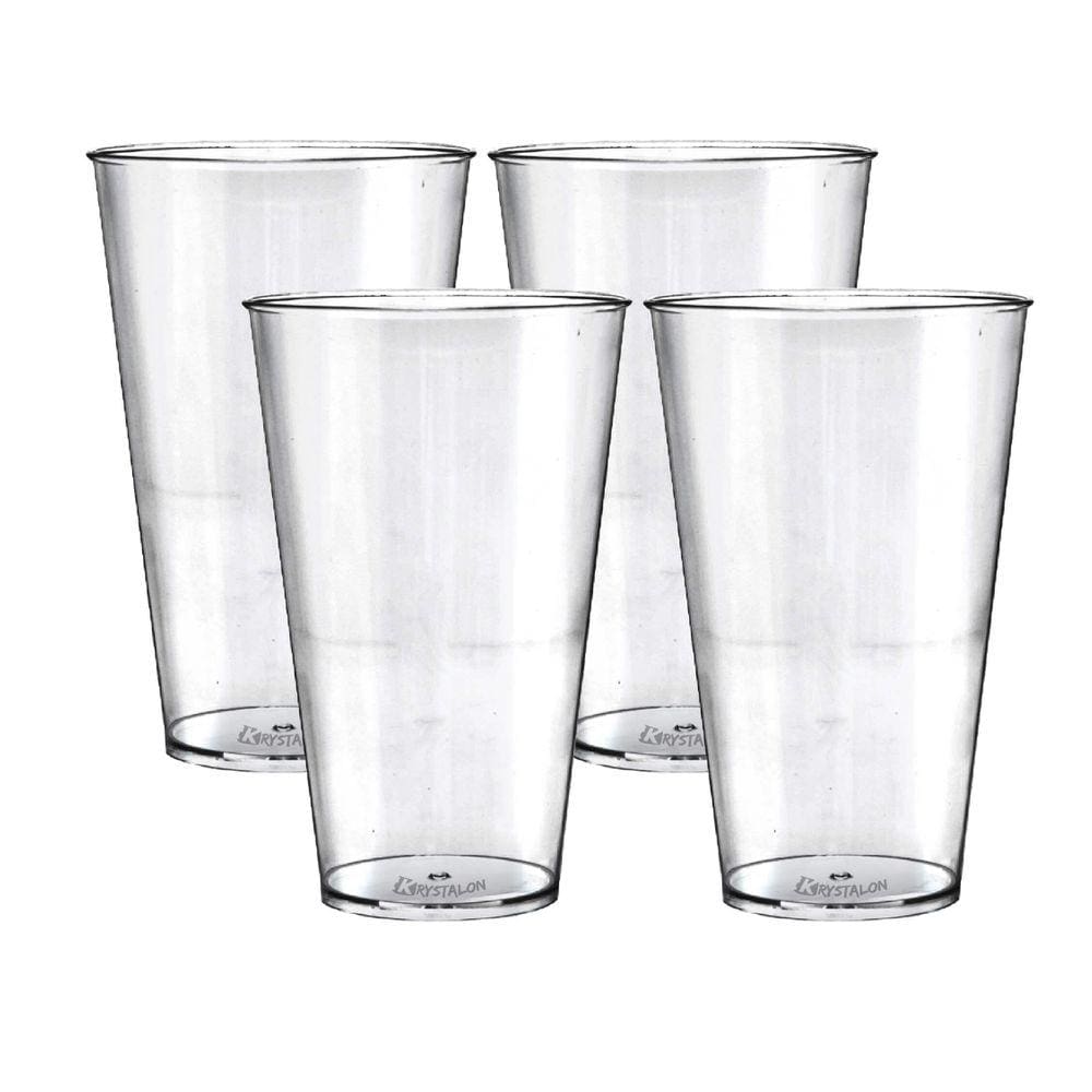 Kit 4 Copos Big Drink 500Ml Policarbonato