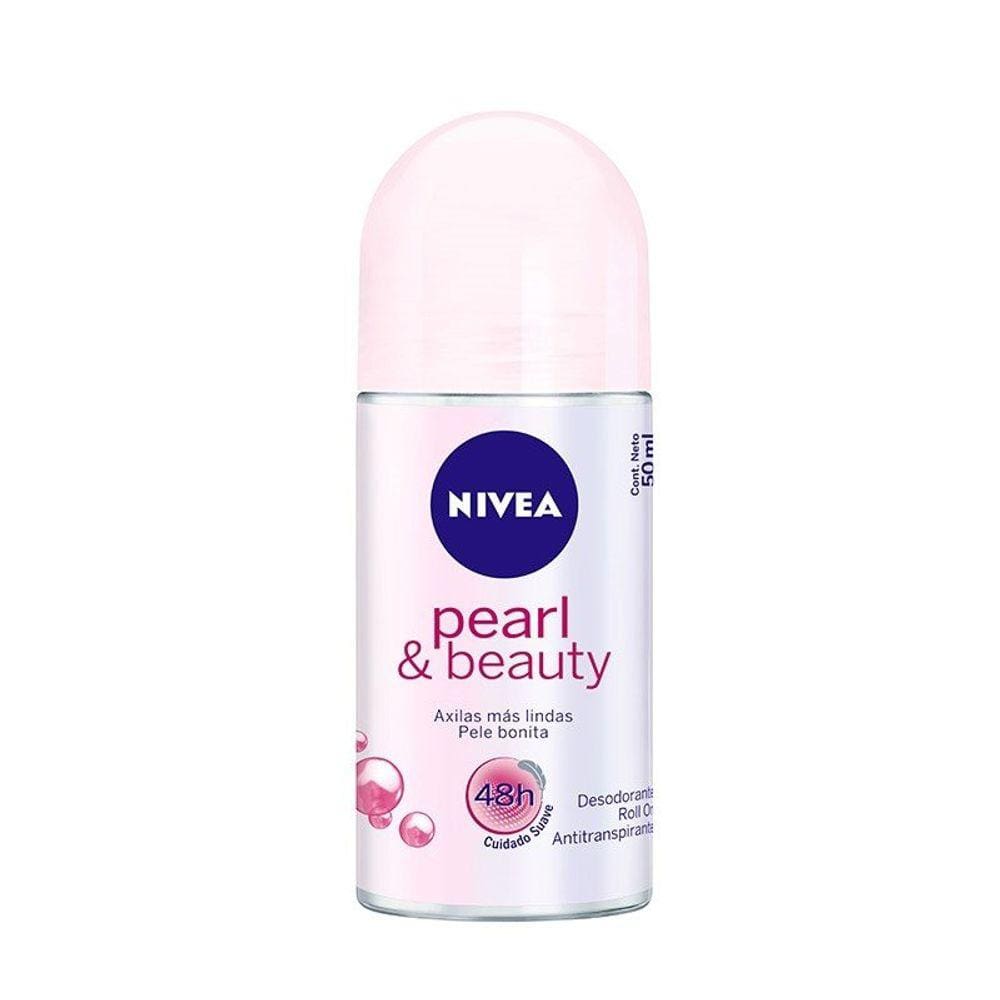 Desodorante Roll-On Nívea Pearl Beauty 50ml