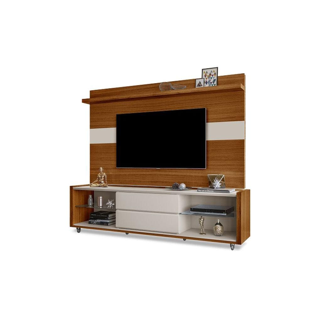 Rack Painel Home Muse Com rodízios para TV até 65 Polegadas Luapa Móveis