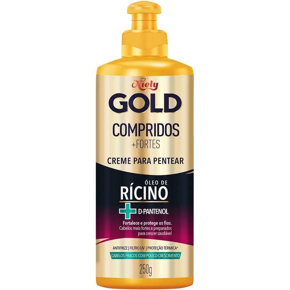 Creme Para Pentear Niely Gold Compridos + Fortes 250g