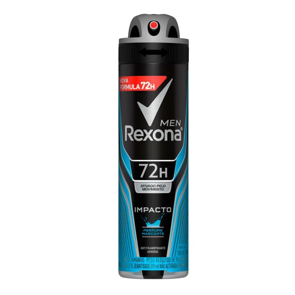 Desodorante Aerosol Rexona Men Impacto 150ml