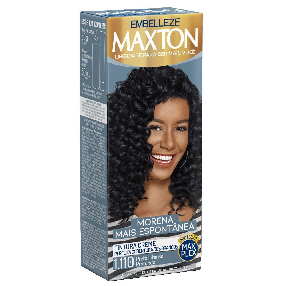 Kit Prático Maxton Preto Intenso Profundo 1.110