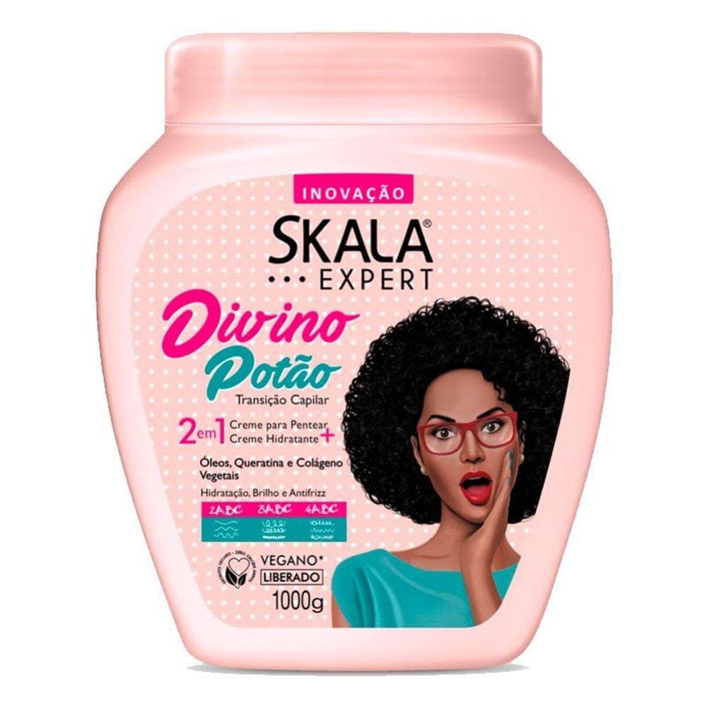 Máscara Capilar 2 Em 1 Skala Divino Potão 1kg