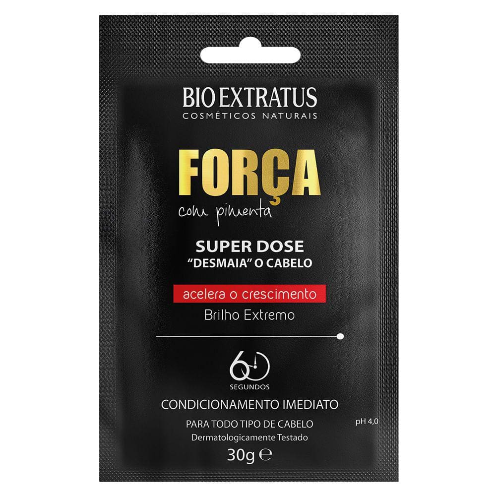 Tratamento De Choque Bio Extratus Força Com Pimenta 30g