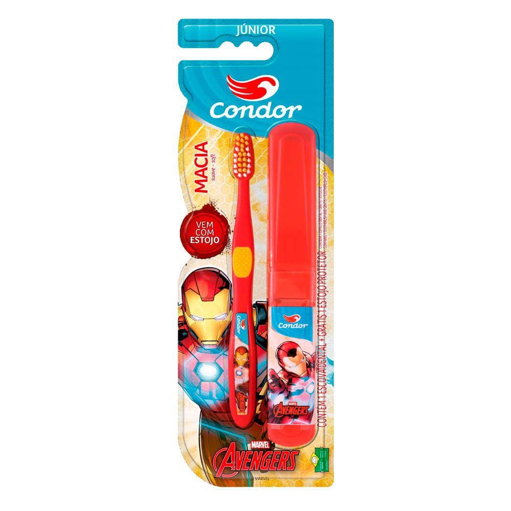 Escova Dental Condor Júnior Vingadores 3160