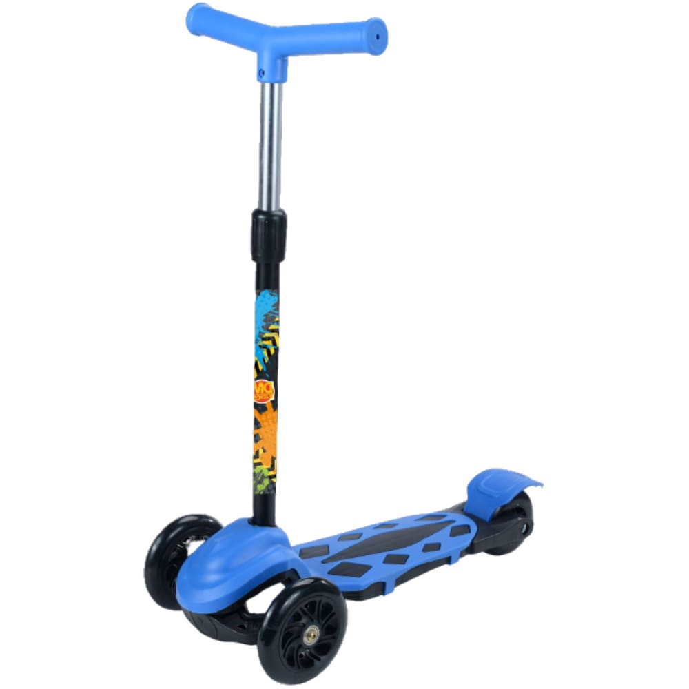 Patinete DM Toys Radical Power New Azul Dobrável p Crianças
