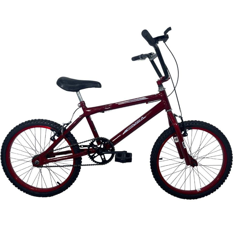 Bicicleta Infantil Cross Freestyle Aro 20 Masculina Vermelho