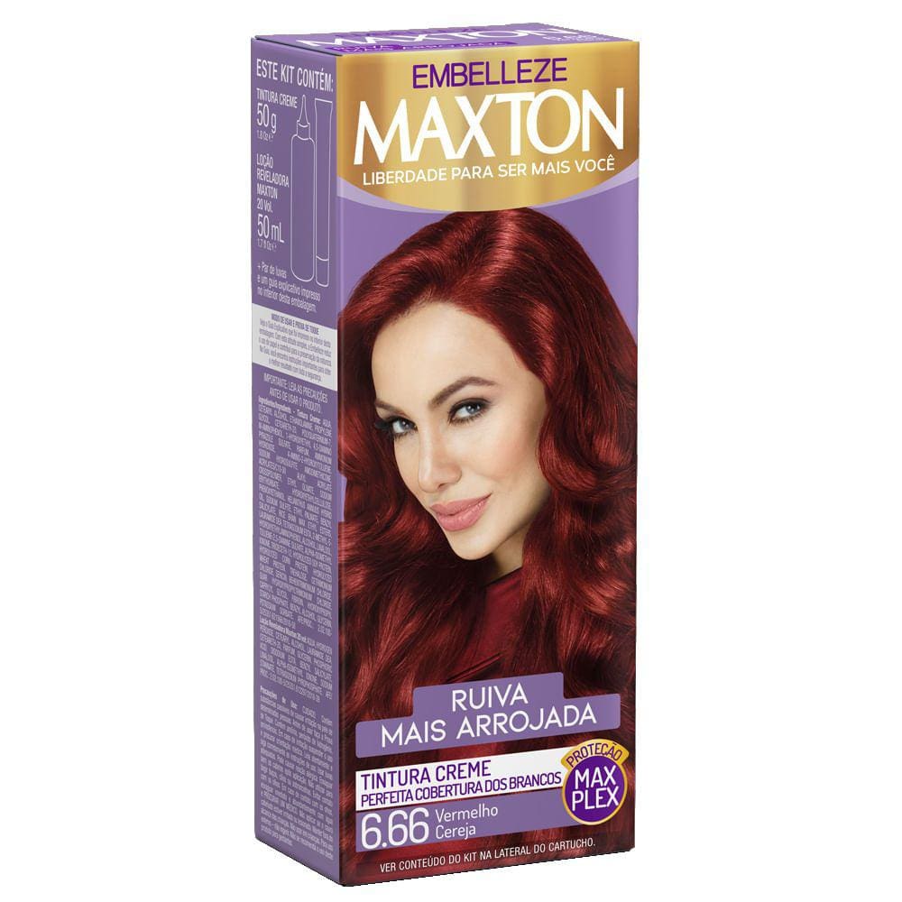 Kit Prático Maxton Vermelho Cereja 6.66