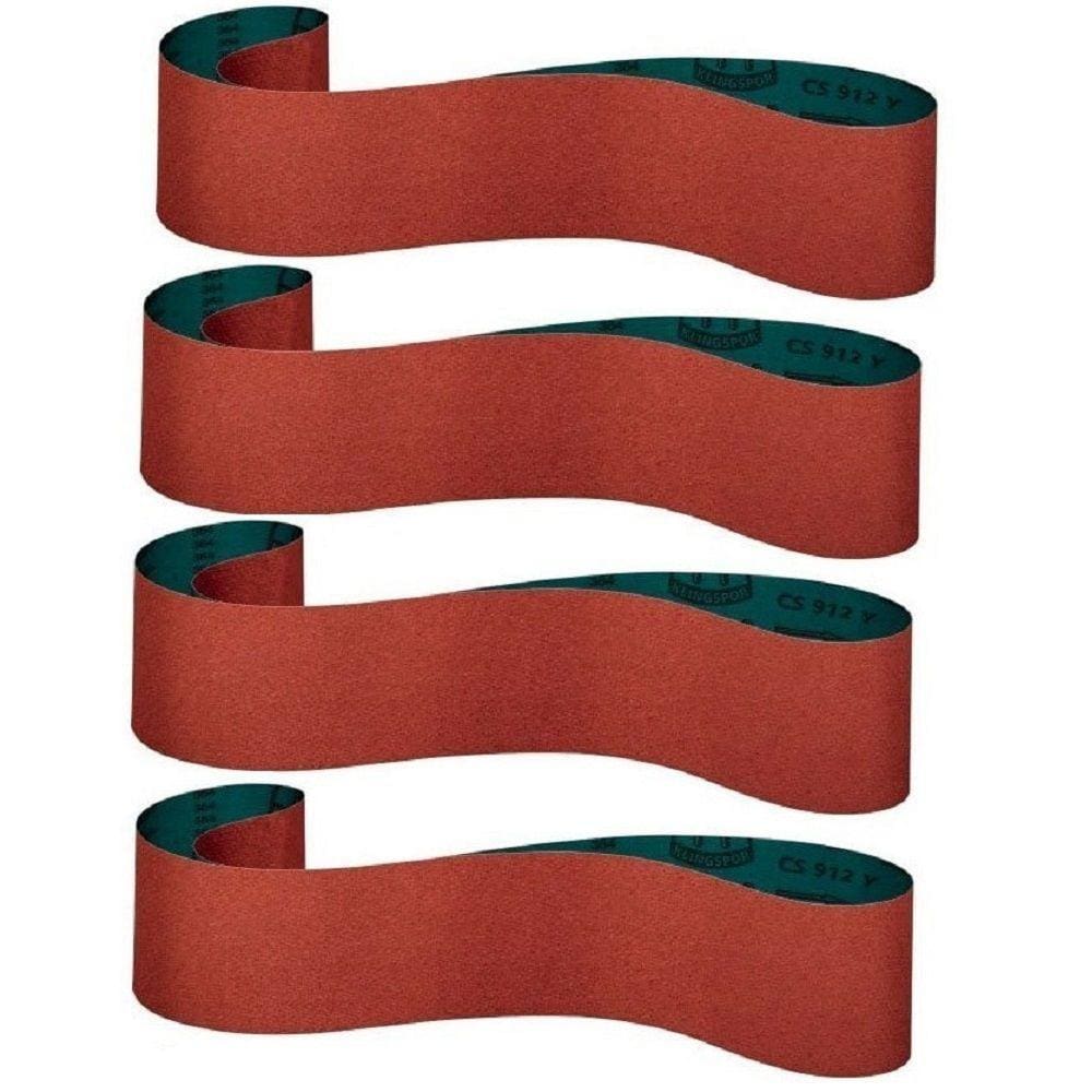 Kit 4 Pcs De Lixa Cinta 760X25mm 1Xg60 1Xg80 1Xg100 1Xg120