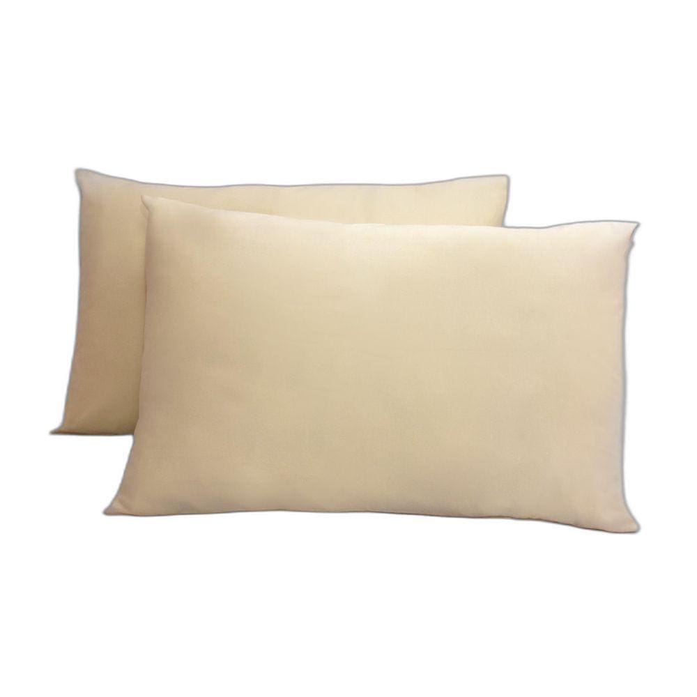Kit 4 Fronhas 50X70Cm 100% Algodão Percal 200 Fios Caqui