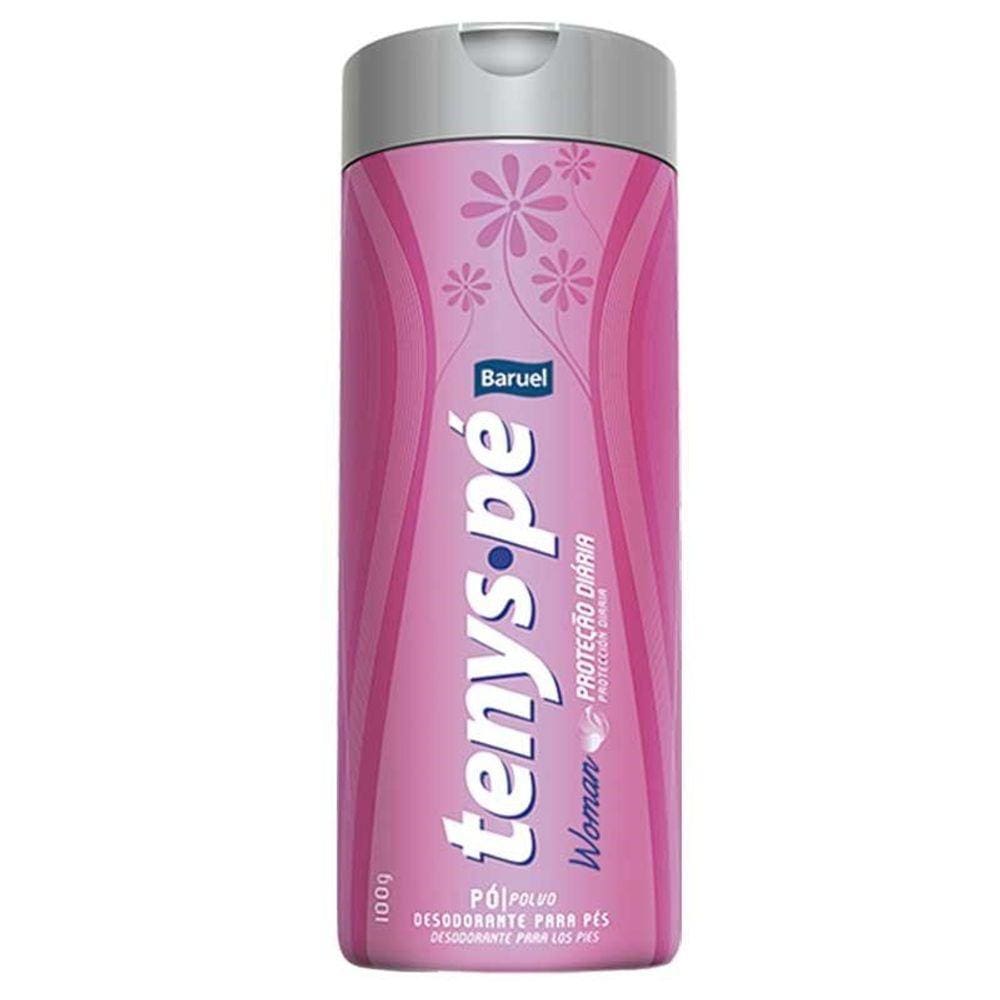 Talco Desodorante Tenys Pé Baruel Woman 100g