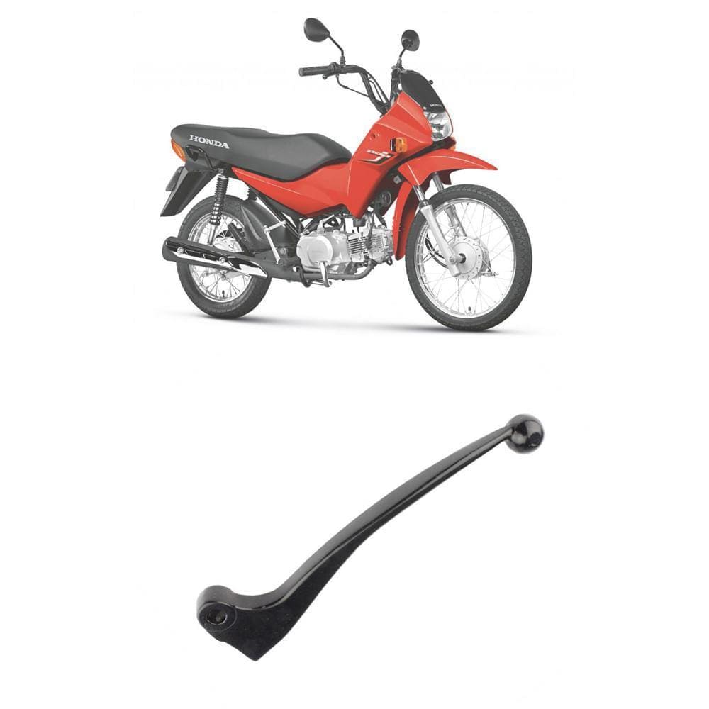 Manete de Embreagem Longo Preto Cometa Honda Pop 100 07-15