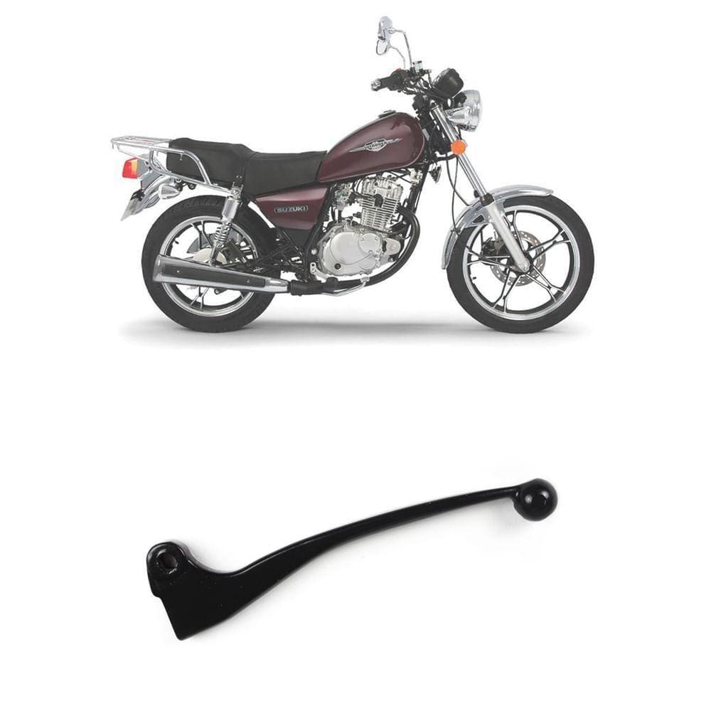 Manete Embreagem Longo Preto Cometa Suzuki Intruder Yes 125