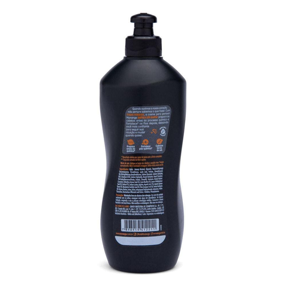 Creme Para Pentear Monange Pré E Pós Química 300ml
