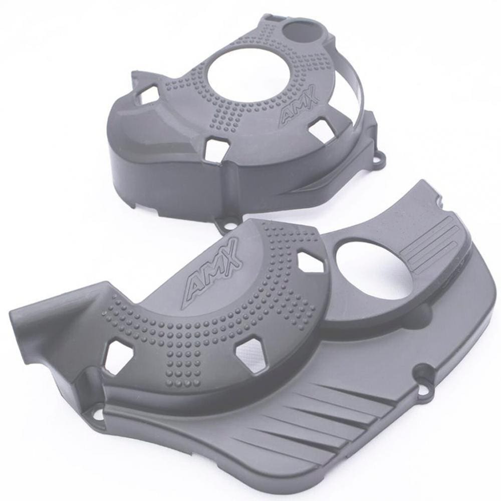 Protetor Tampas Laterais do Motor AMX CRF 250F Cinza