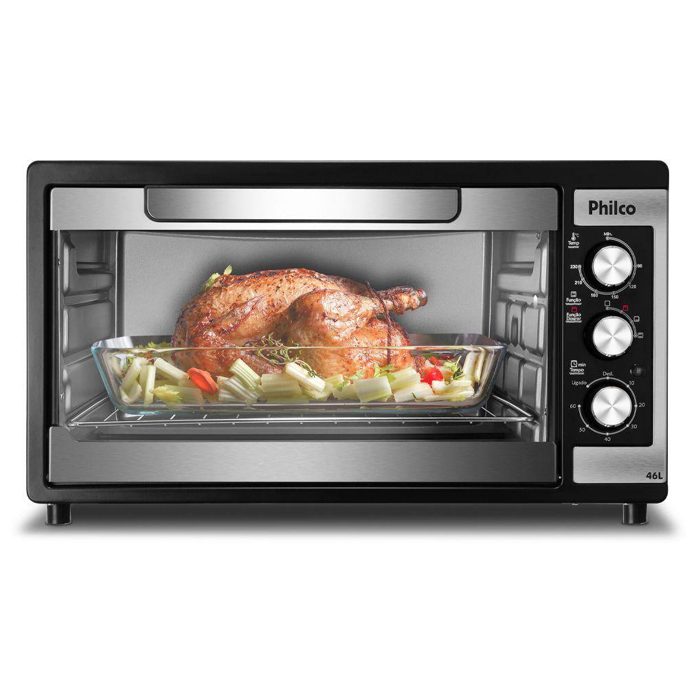 Forno 46l Philco Preto - Elétrico - 110v - Pfe46p