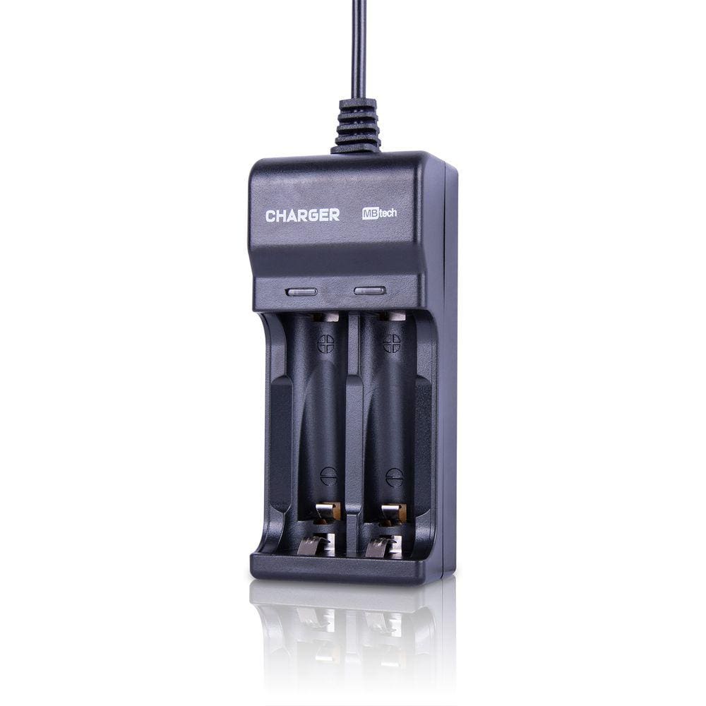Carregador De Pilha Para 2 AA E 2 AAA Com Cabo USB MBTech MB2135