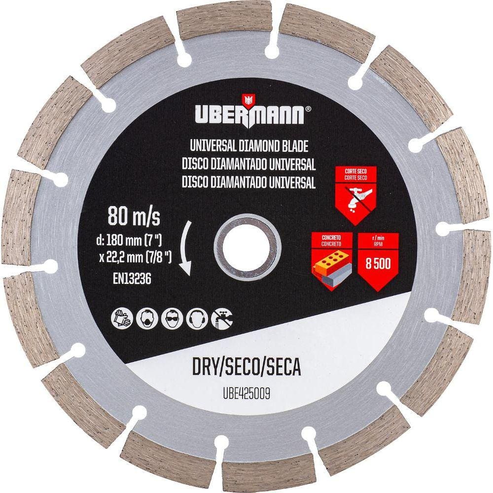Disco Diamantado 7&quot; Ubermann