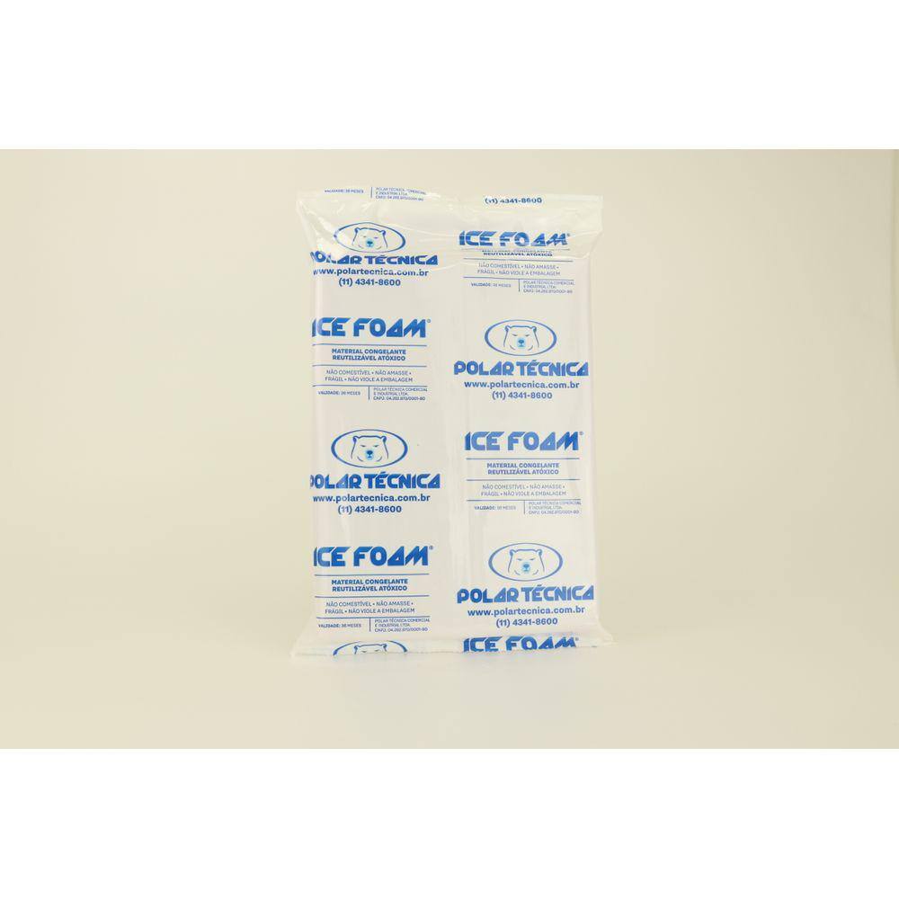 Gelo Artificial Espuma Ice Foam 1050g Kit com 06 unidades