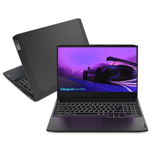 imagem-Notebook ideapad Gaming 3i i5-11300H 8GB 512 GB SSD 1650 4GB 15.6" FHD W11 82MG0009BR 