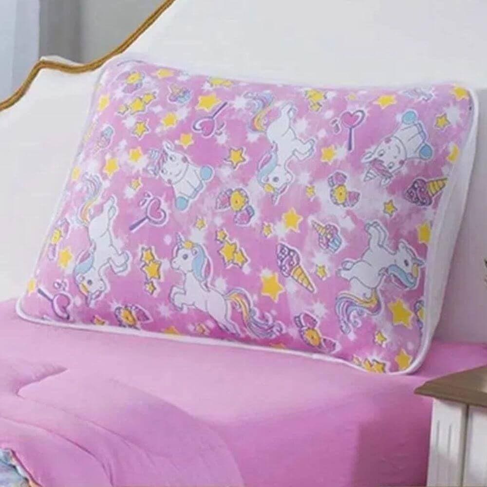 Jogo de Lençol Liso com Elástico Solteiro Kids 2 peças - Sul Brasil