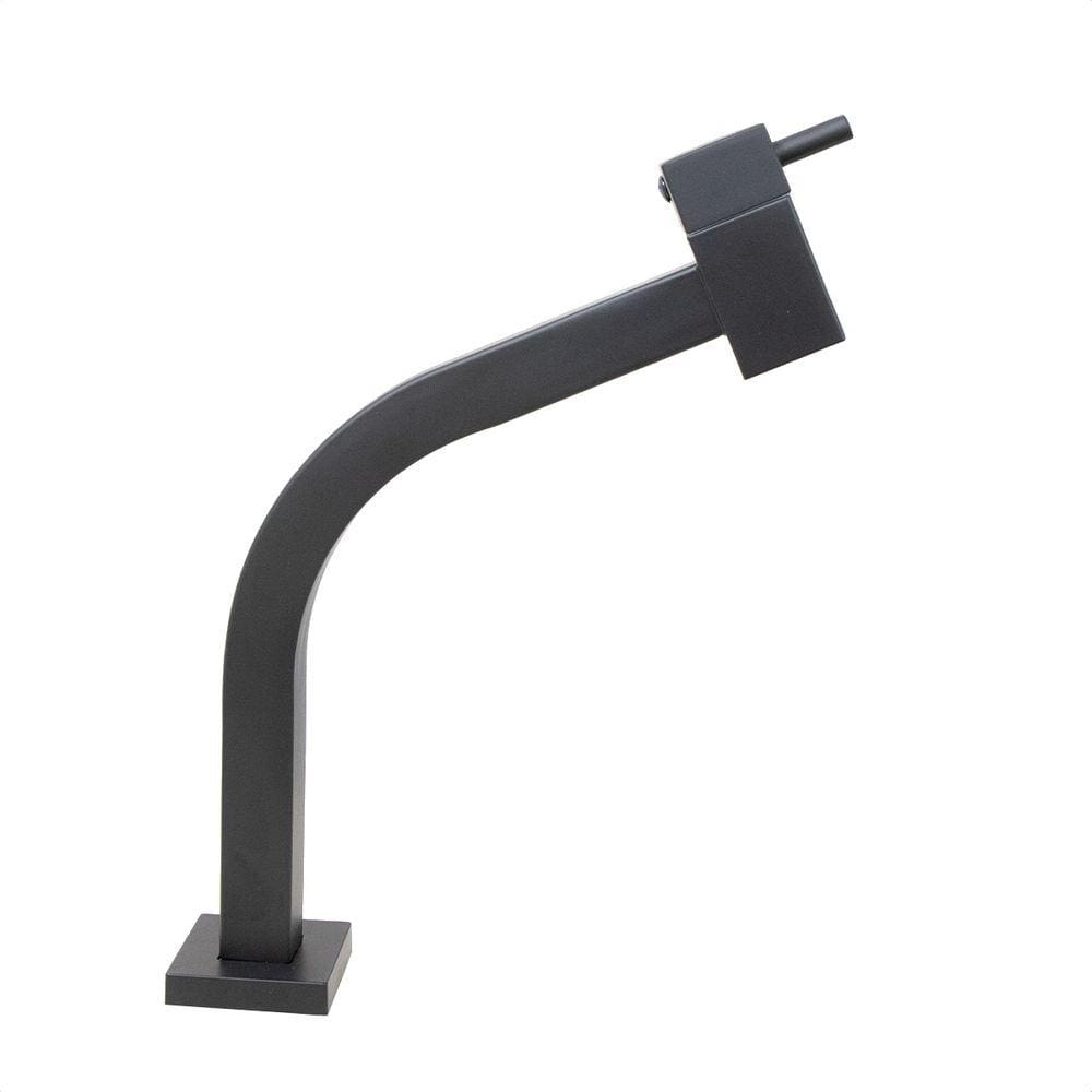 Torneira Link Quadrada 45°baixa De Cuba Mesa Inox Black 1197