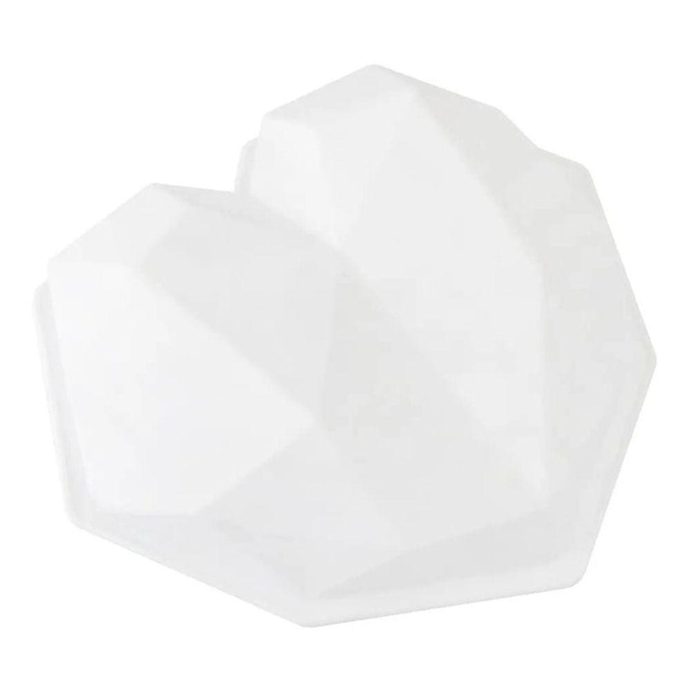 Forma Culiária De Coração Forma Em Silicone Lapidado