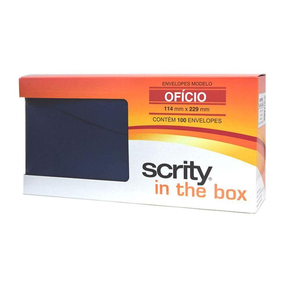 Envelope Color Plus Porto Seguro 114x229mm 100und Scrity