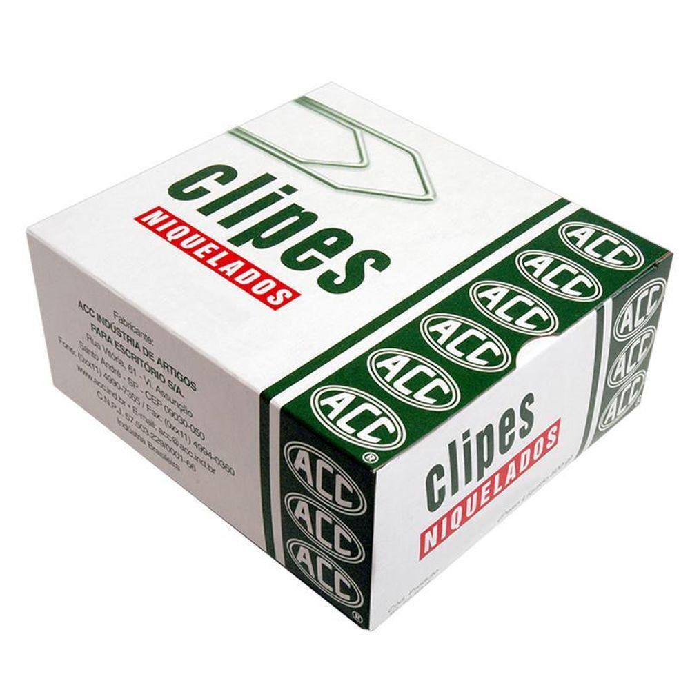 Clips niquelado NR 3/0 com 500g ACC