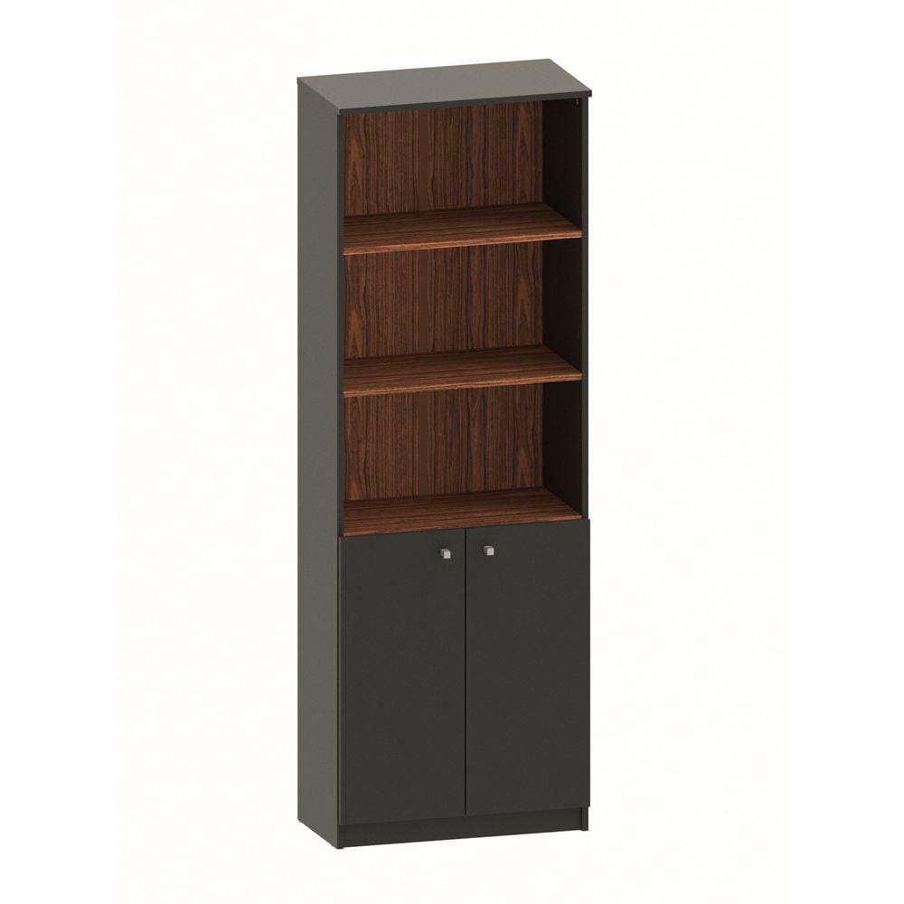 Armario Alto 2 Pts Euro II Dakota/Preto - Casa D