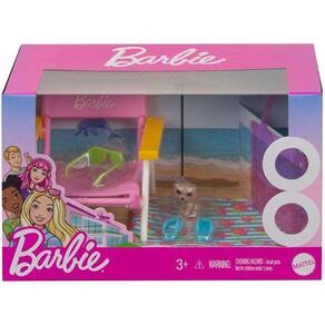 Casa de Boneca Barbie com Acessórios para Móveis, Incluindo Cachorrinho de  Estimação, 4 Áreas de Lazer - Dular