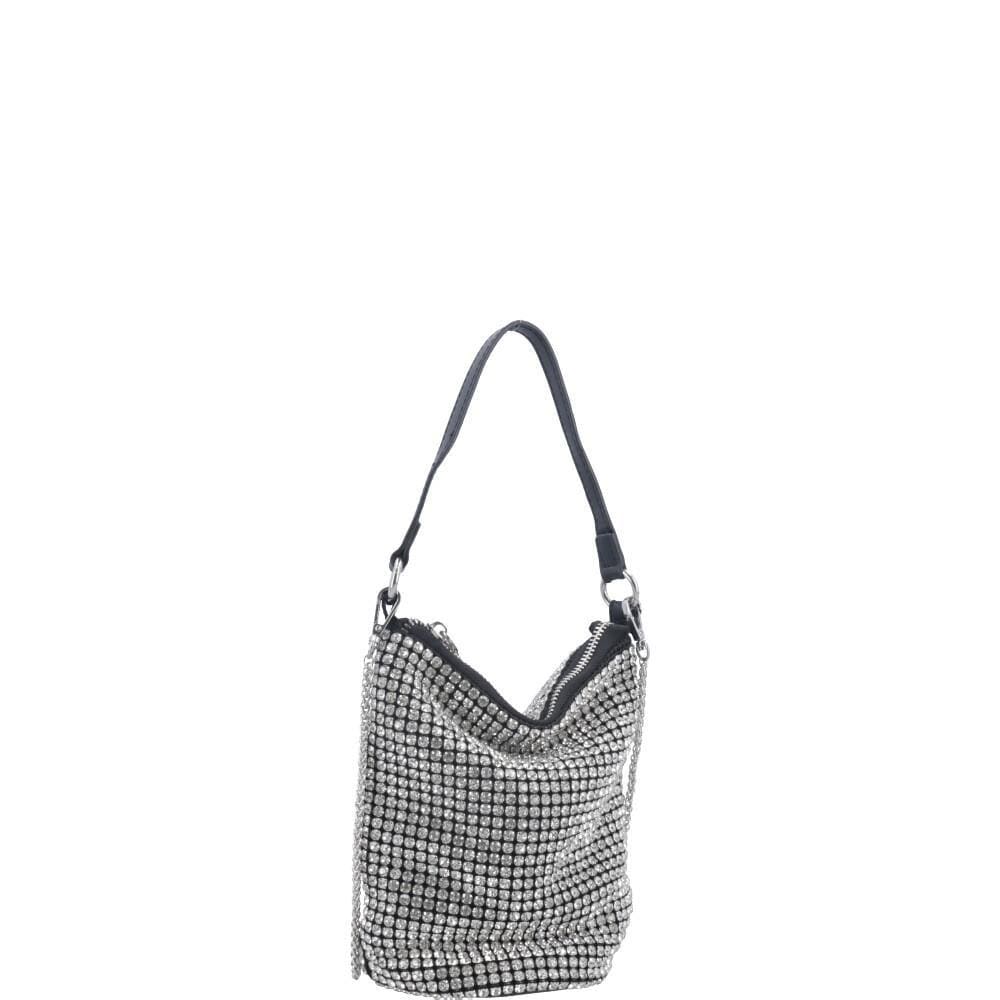 Bolsa Clutch Amy em Strass