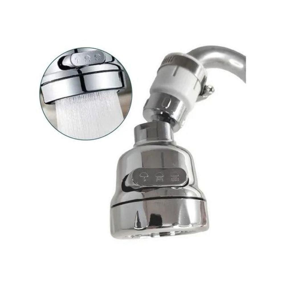 Adaptador De Torneira Chuveirinho Cromado Gourmet 360