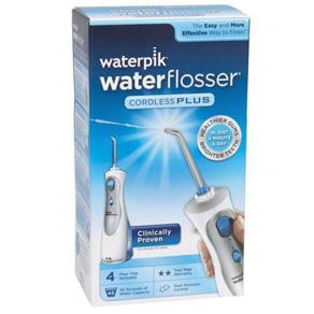 Irrigador Oral Waterpik Portátil Cordless Plus WP450B Bivolt + 4 Bicos