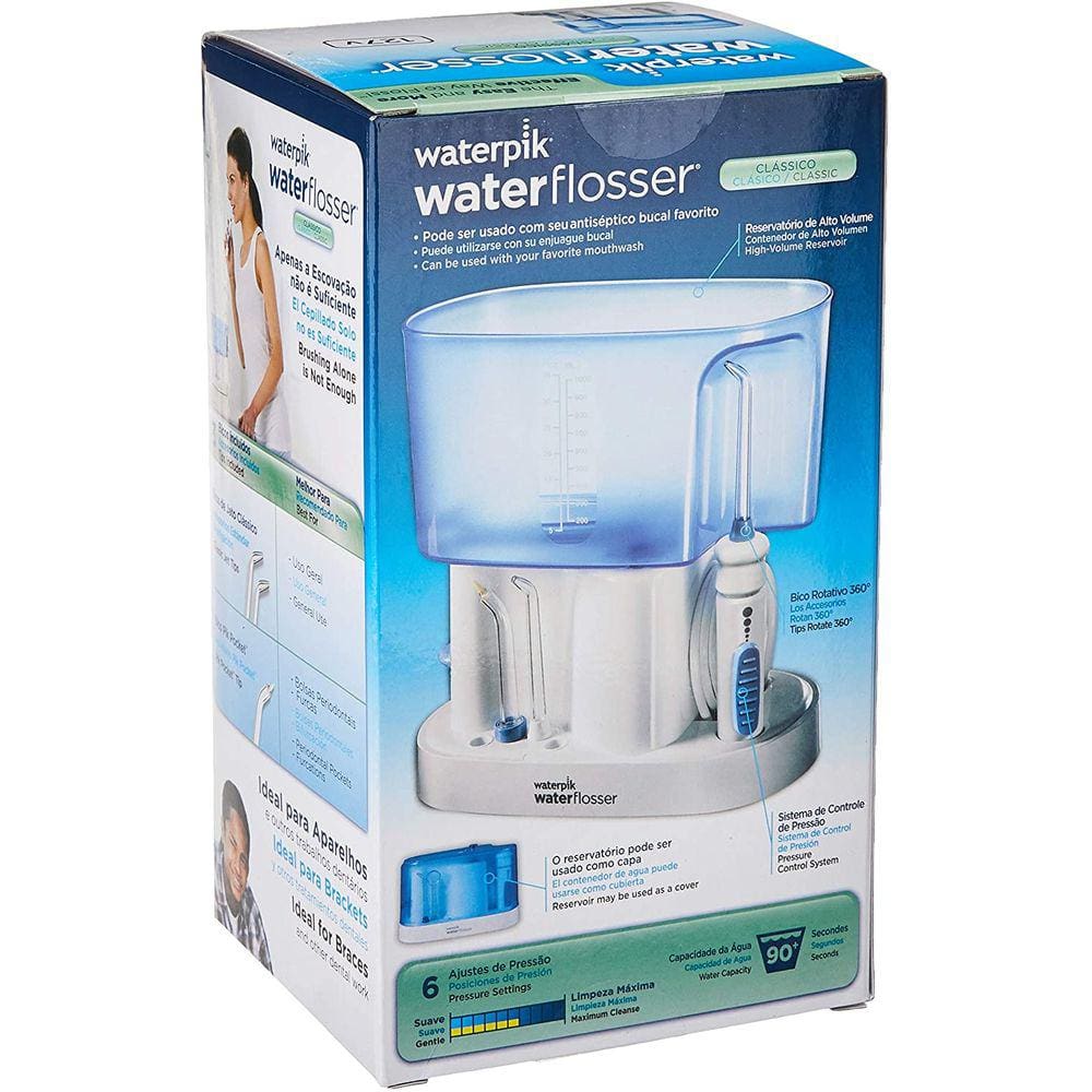 Irrigador Oral Waterpik WP70B 110V + 3 Bicos De Limpeza