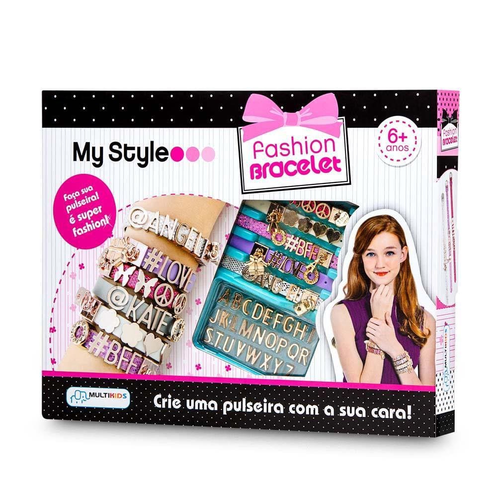 My Style Kit De Pulseiras Com Letras Multikids 6+anos - Br097