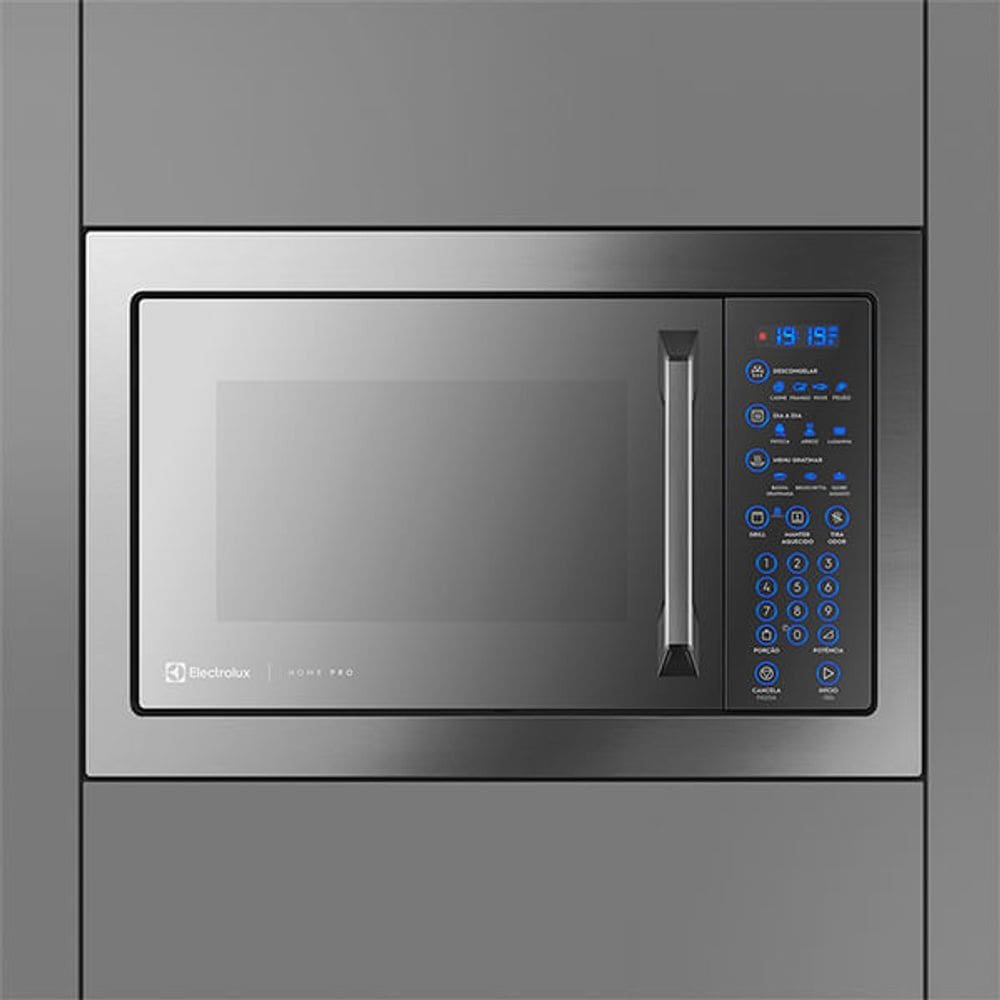 Micro ondas Electrolux 34L Inox Home Pro (MX43T)