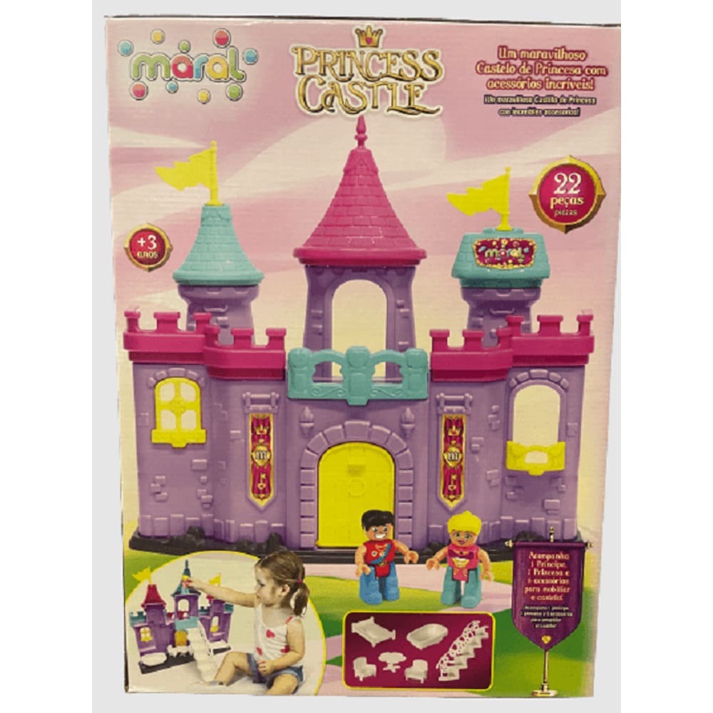 Castelo Princess Castle 22 Peças - Maral