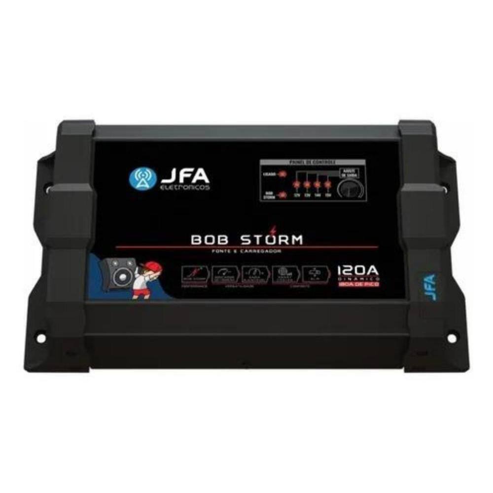 Fonte Carregador Automotivo Jfa Bob Storm 120a Slim Bivolt