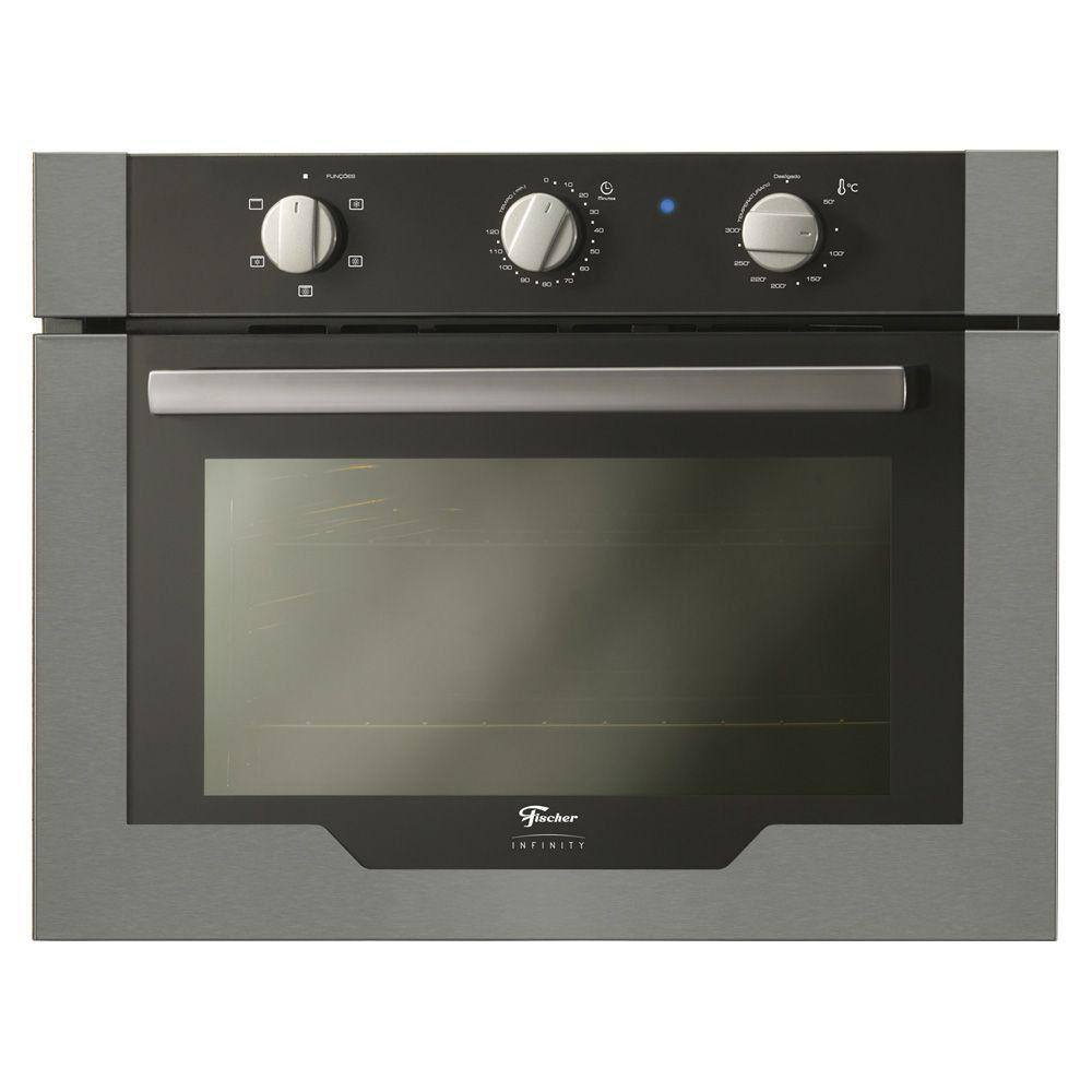 Forno Elétrico de Embutir Fischer Infinity 50L Inox 127V