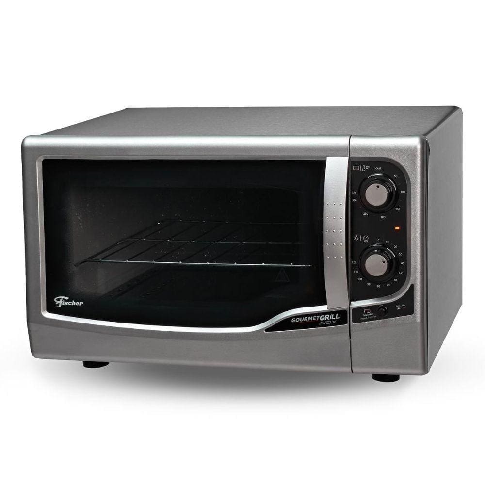 Forno Elétrico de Bancada Fischer Gourmet Grill 44L Inox Escovado 220V