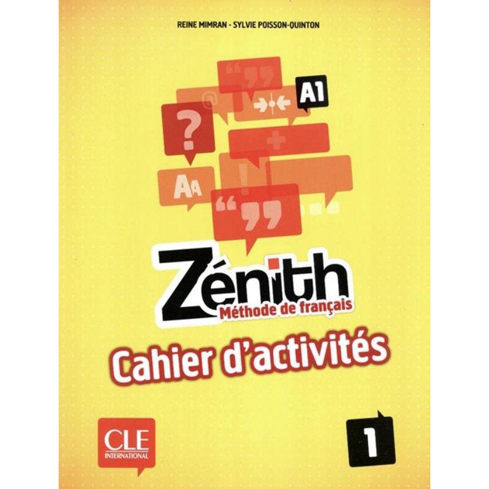 Zenith 1 - Cahier D´Exercices (A1)