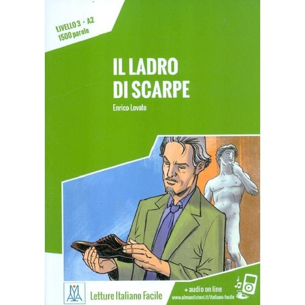 Ladro Di Scarpe, Il - Libro + Audio Online - Nivel 3 (A2)