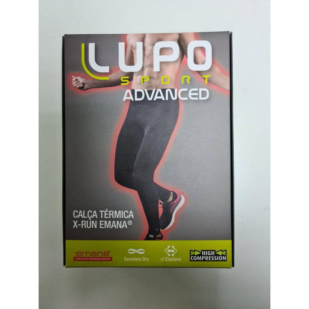 Calça Térmica Masculina X-Run Emana Lupo Sport Advanced 70601.