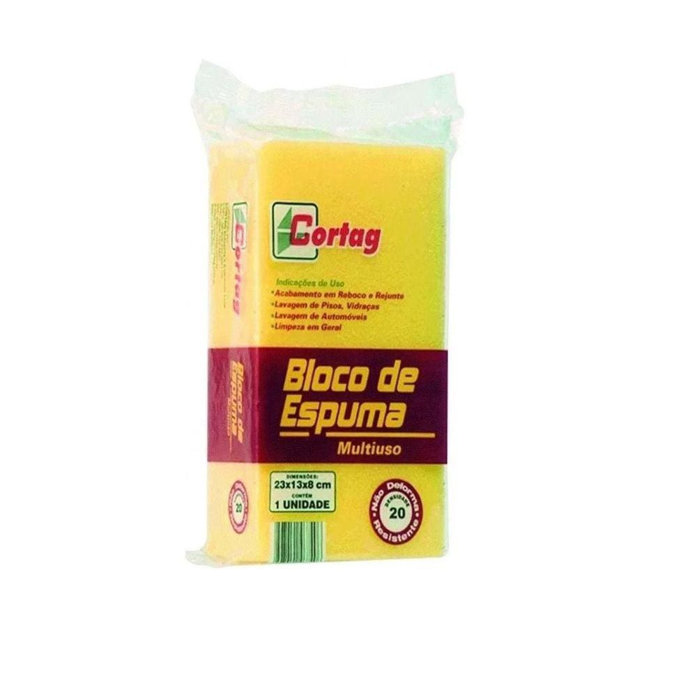 Bloco Espuma Multiuso Cortag