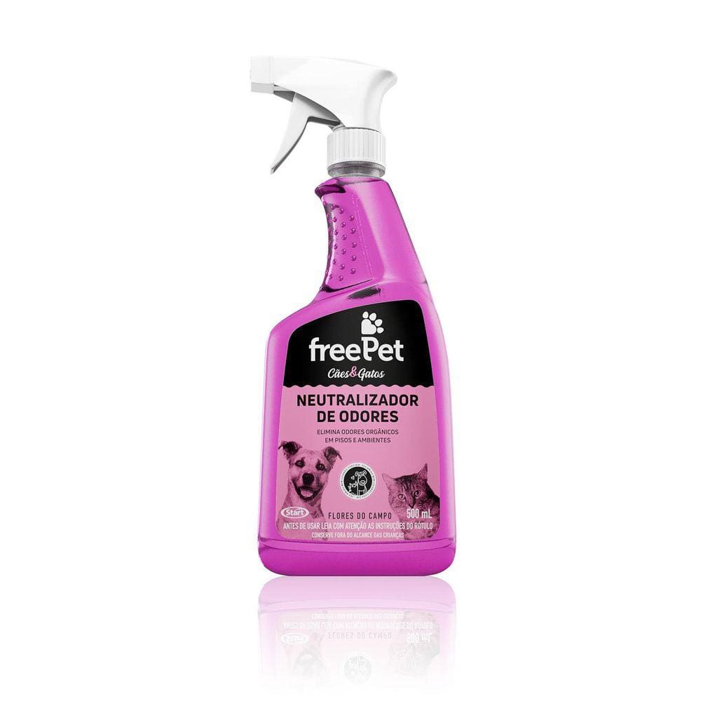 Free Pet Neutralizador De Odores Flores Do Campo 500Ml