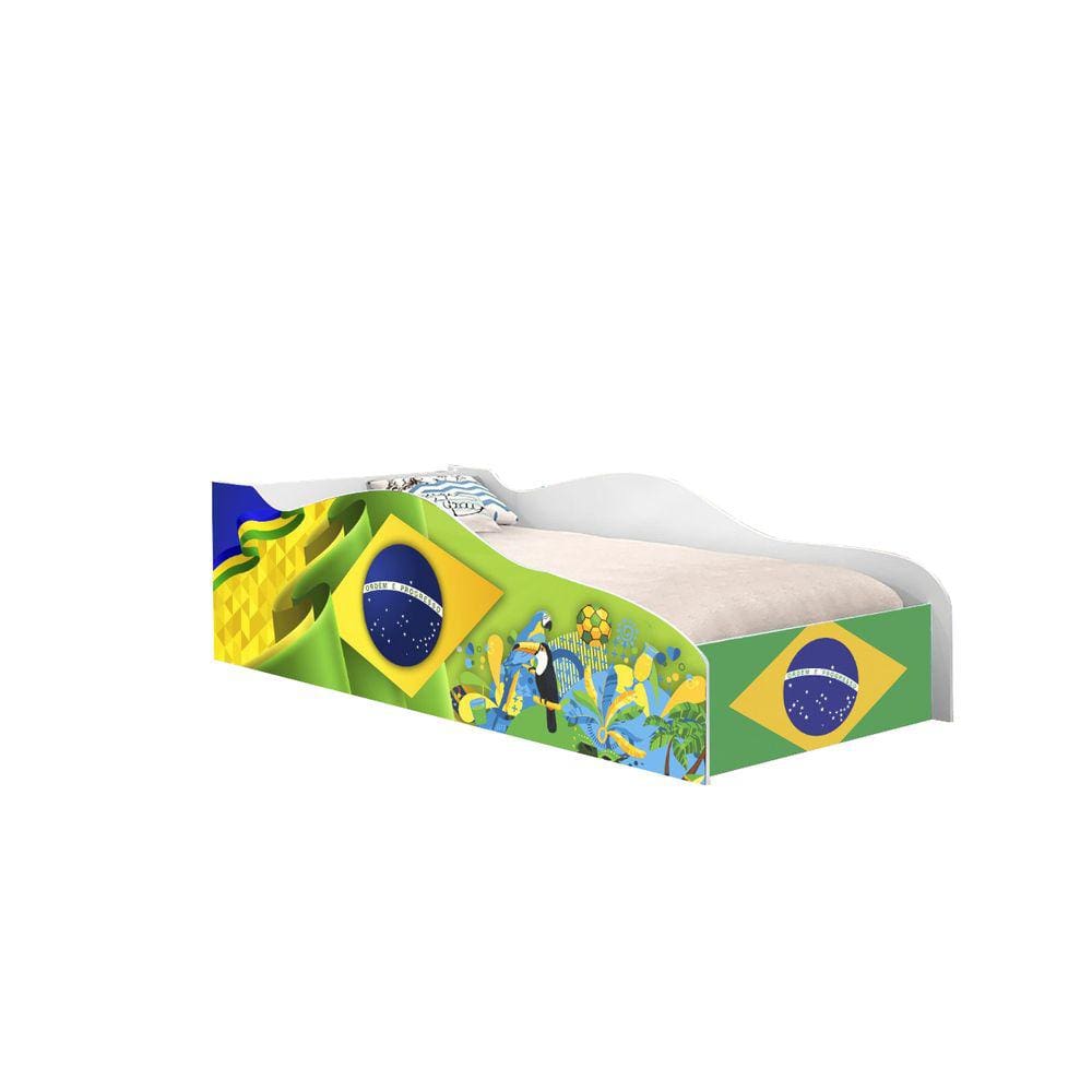 Mini Cama Carro Infantil Juvenil Nação Luke Móveis