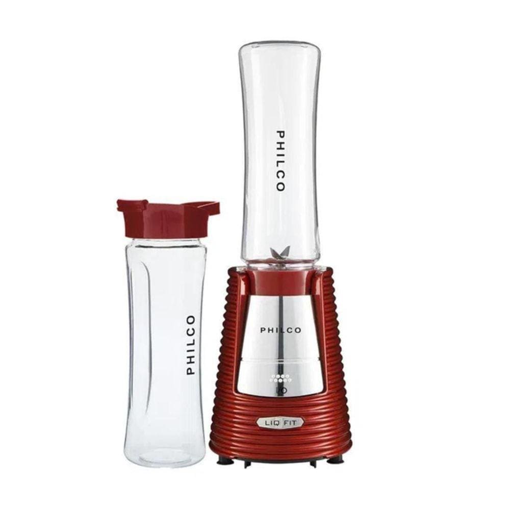 Liquidificador Philco Fit Retrô Vermelho 300W 600Ml 127V